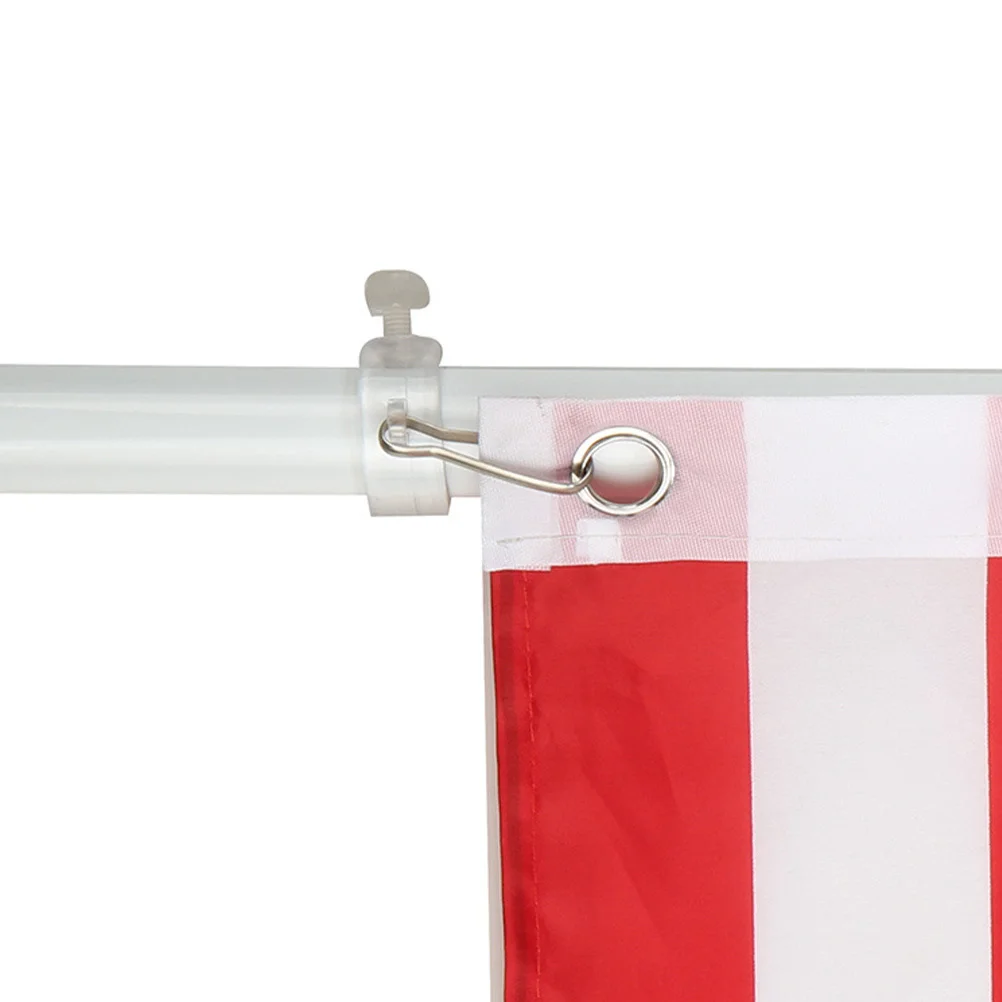 

20pcs Stainless Steel Flag Clips Spring Snap Hooks For Outdoor Indoor Use Durable Metal Clips For Flagpole Accessories Lanyard