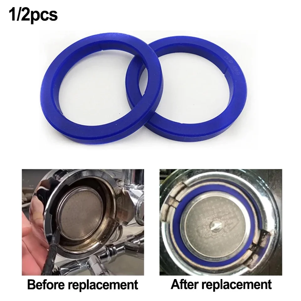 1/2PCS, Coffee Machines E61 Silicone Group Gasket 8.5mm Group Head Kit For Gaggia Coffee Machines O-Ring Gasket Leak-Proof Seal