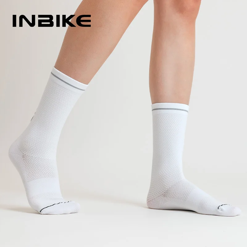 INBIKE Women Compression Running Socks Moisture Wicking Work Hiking Basketball Sport Socks Support for Athletic Cycle for Women