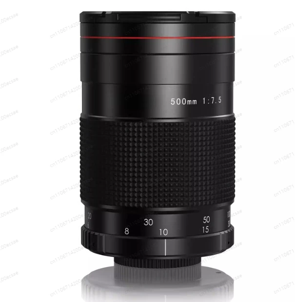 500Mm F8 F7.5 reflection lens, super telephoto fixed focus lens