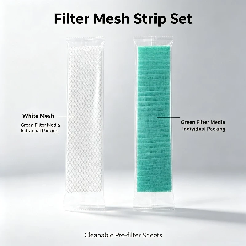Air Conditioner Purification Filter Cotton, Air Filter Replacement Spare Part Suitable for Multi-brand Air Conditioning Unit