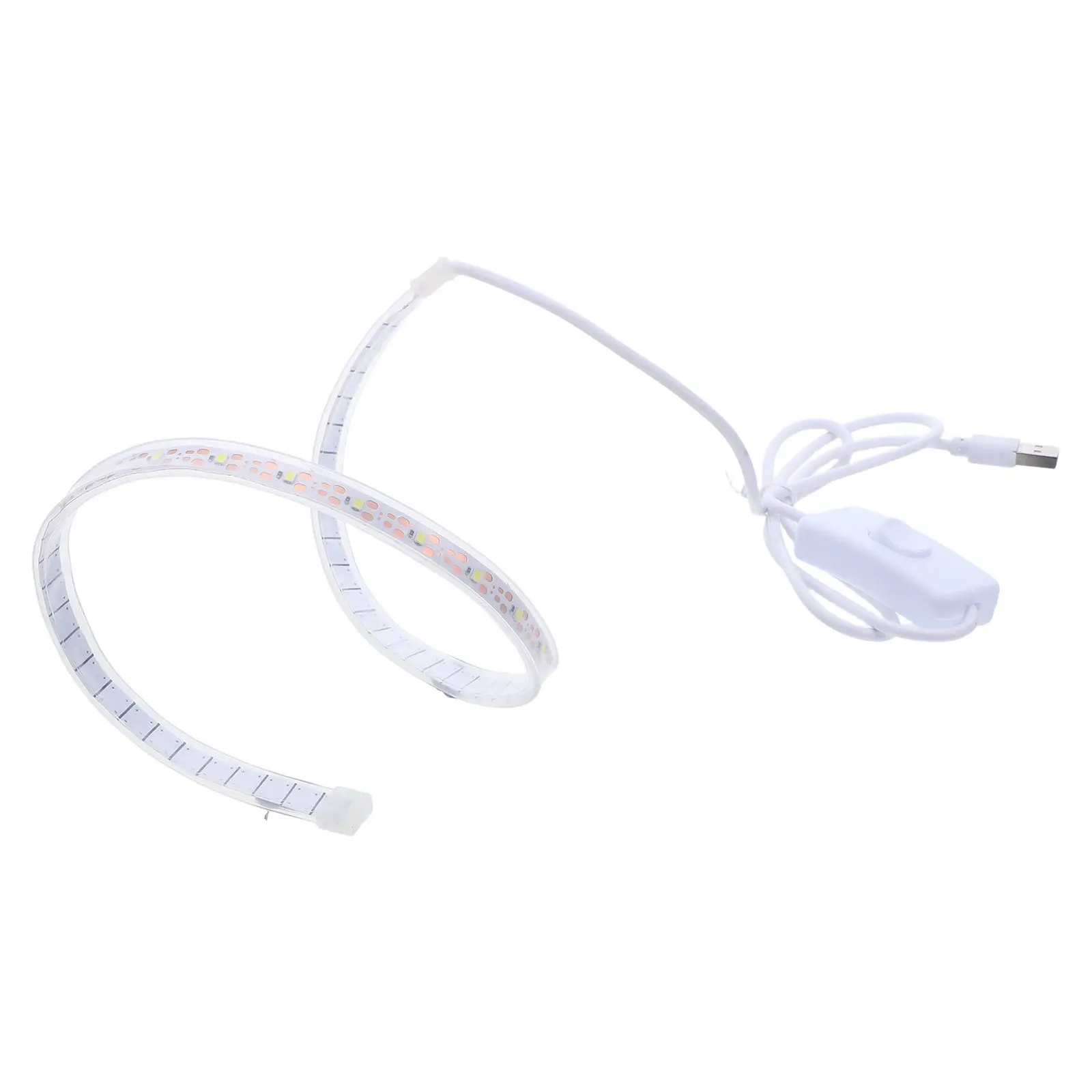 50Cm Woodwind Leak Light USB Powered Soft LED Strip Saxophone Flute Clarinet Oboe Leak Detection Repair Tool Oboe Test Light