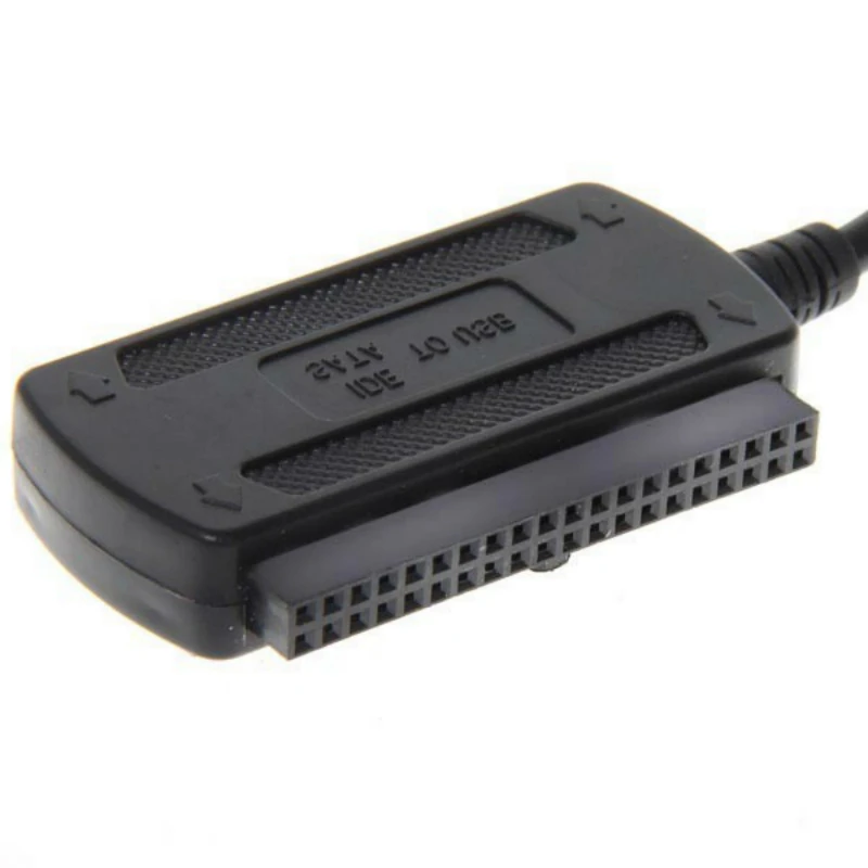 USB 2.0 para 2.5 "3.5" SATA PATA IDE Drive Adapter, Cabo Conversor para Disco Rígido, HDD