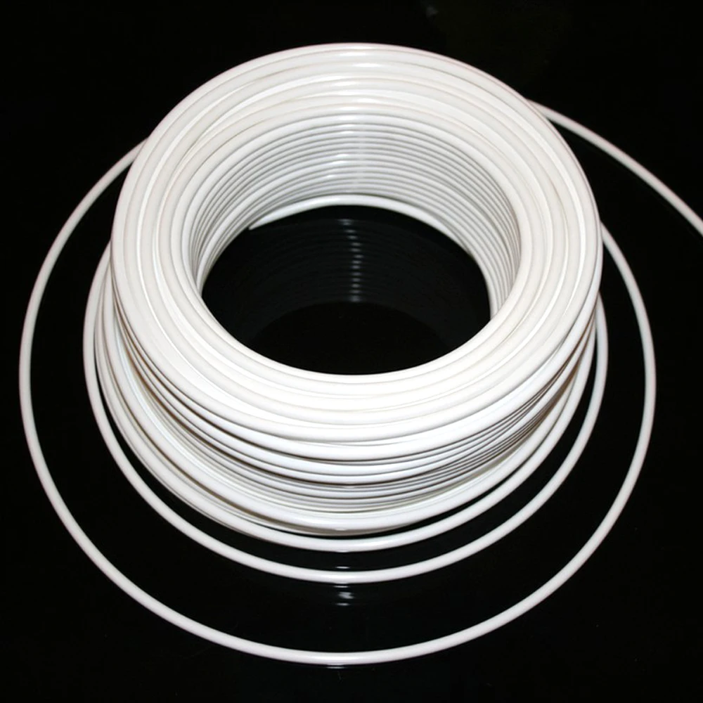 OD 1/4 Inch 1/3/5M  White Black PE Tube Pipe Water Hose Flexible For RO Water Filter System Aquarium Revers Misting Irrigation