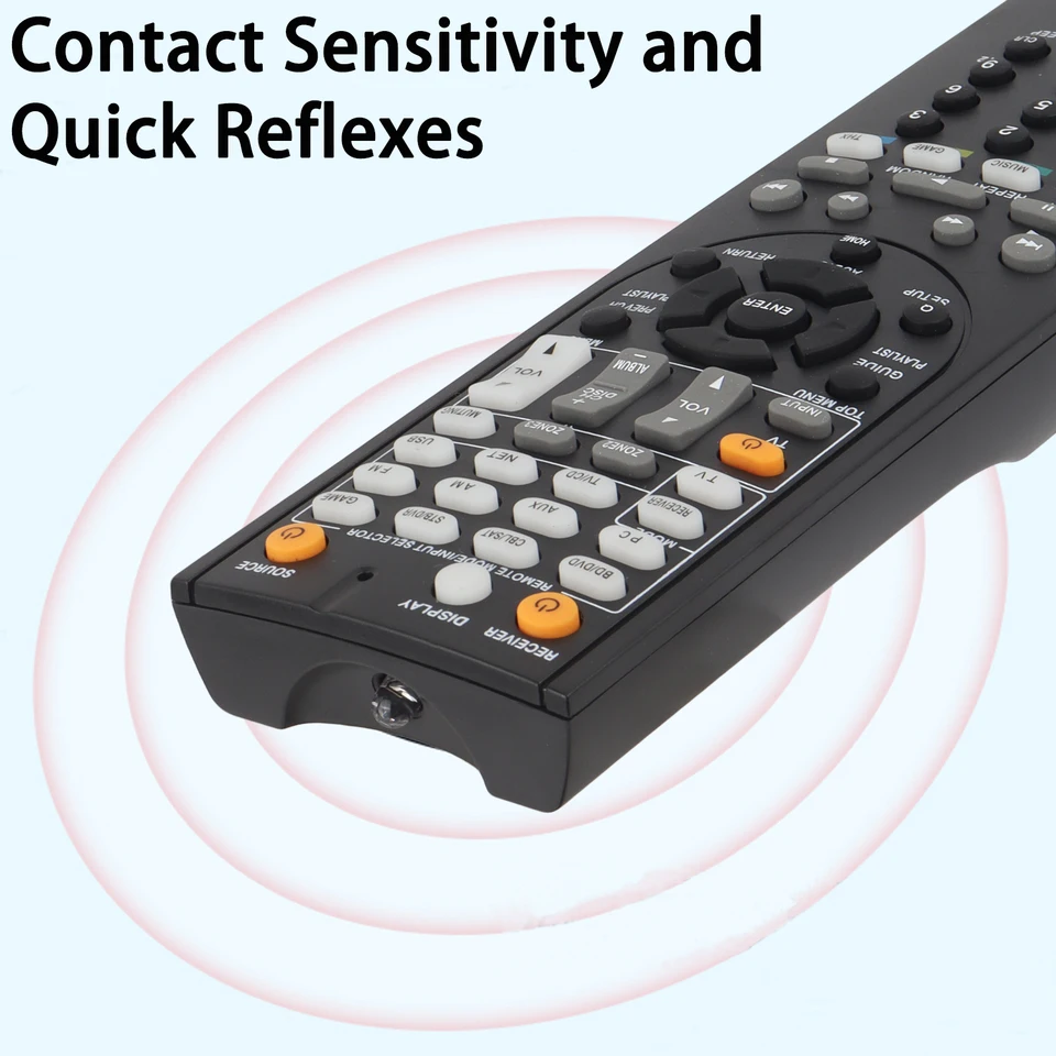 ONKYO 7.1ch対応 TX-NR616S 電源ケーブル+リモコン付き New RC-837M RC837M Remote Control Compatible With Onkyo AV