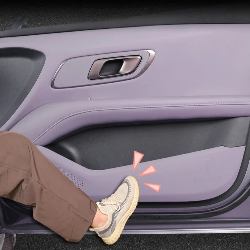 

For Changan DEEPAL L06 Dedicated Car Door Anti Kick Pad B-Pillar Protective Decoration Mat Car Interior Modified Accessories