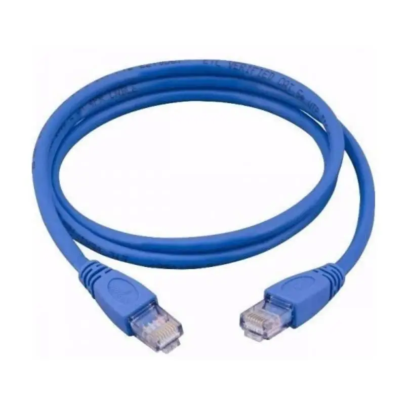 Network Cable Ethernet Lan Rj45 Cat 6 Utp Blue-5 Meters