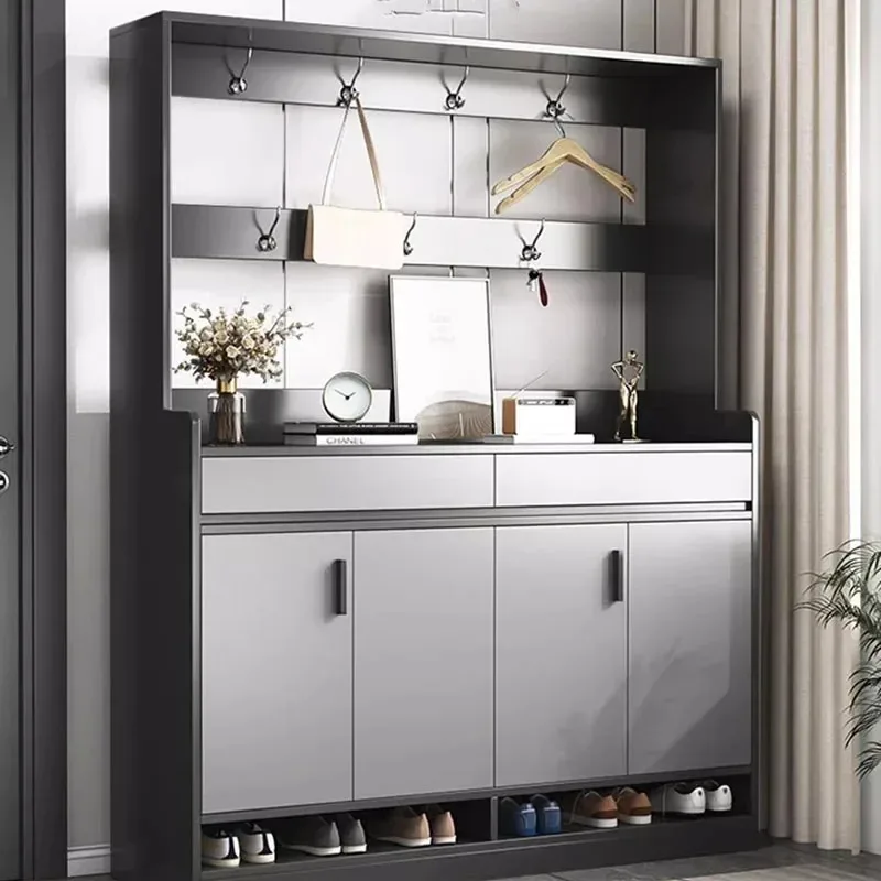 Vertical Wooden Shoe Cabinets Modern Luxury Partition Entryway Shoe Cabinets Nordic Storage Archivadores Ornaments Home Decor