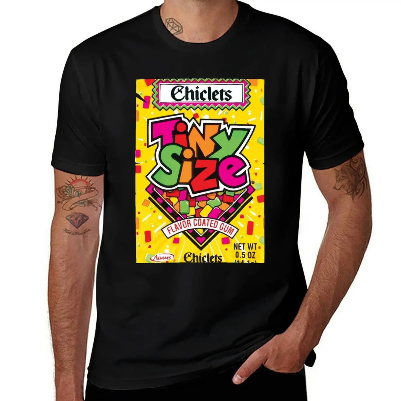 

Chiclets Tiny Size Flavor Coated Gum T-Shirt Personalized t-shirt blue archive anime figures mens t shirt graphic