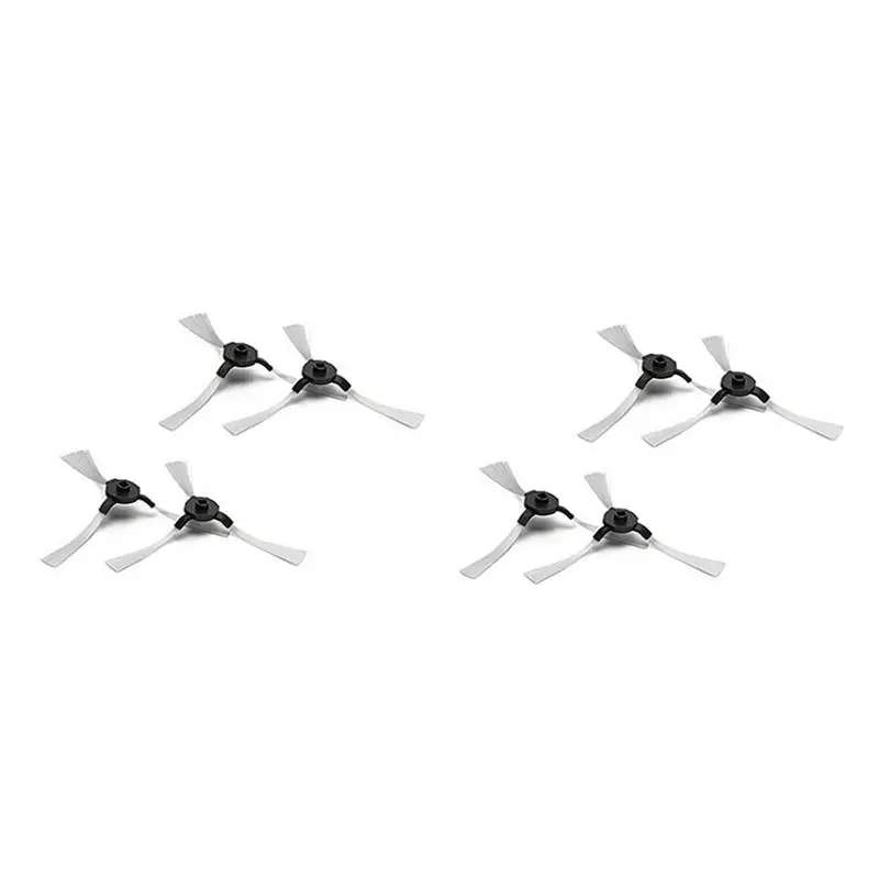 AT14 8Pcs Robotic Vacuum Cleaner Side Brush Replacement Accessories For Polaris PVCR 0920WV 0920