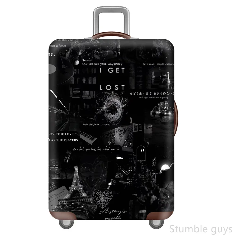 

Elastic Dustproof Suitcase Cover Protective Scratch-Resistant Stretchy Luggage Sleeve Essential For Air Travel 18-32 Inch