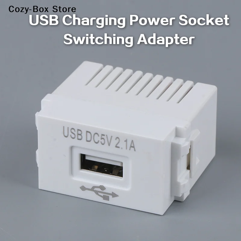 [ZY]Mobile Phone Charging Panel USB Power Module 220V Socket 5V Transformer 2.1A USB Charging Power Socket Switching Adapter[ZY]