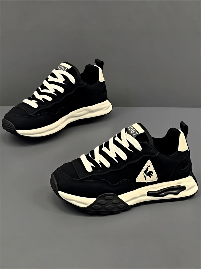 

Casual Men's Shoes Summer Versatile Trendy Brand Agan Board Shoes Outdoor Sports Anti-slip Heightening Dad Shoes Arch S...