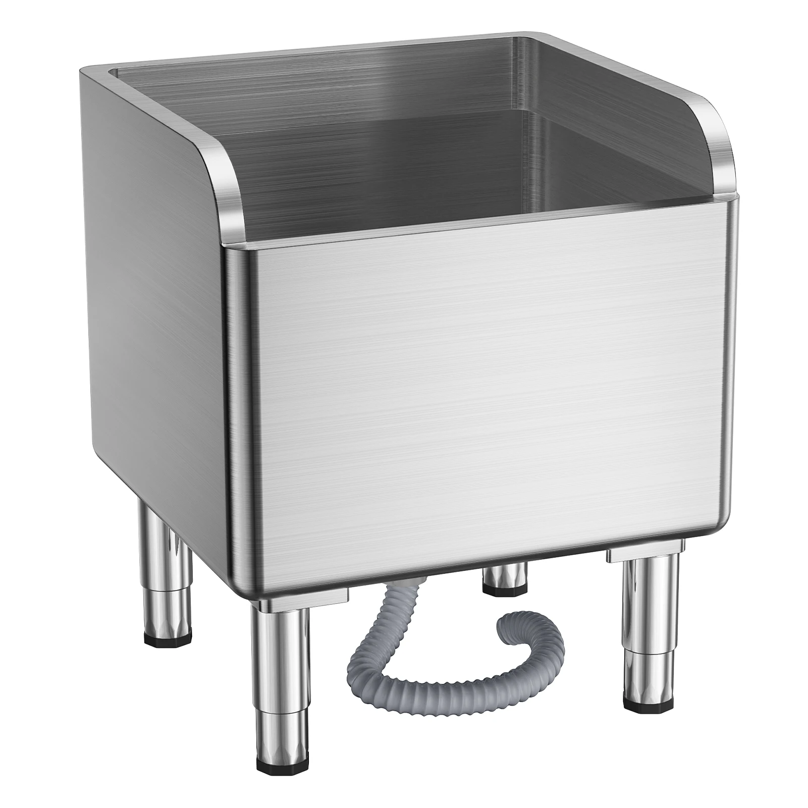 

Раковина для швабры для пола, сервировочная раковина для швабры из нержавеющей стали, раковина для швабры для кухни 45 x 41 x 55 см