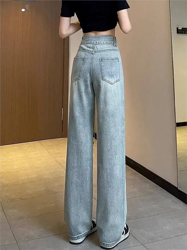 

Gray Jeans For Women Y2K Decorations Cropped Ankle Length Short Capri Female Denim Fashion Basic Simple Everyday Office Work Cut