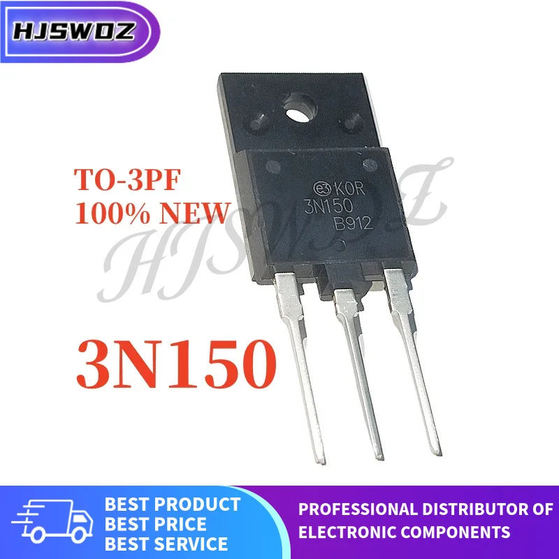 5PCS 3N150 STFW3N150 K2225 2SK2225-E MS4N1350 4N150 STFW4N150 TO-3PF MOSFET tube original Brand New In Stock