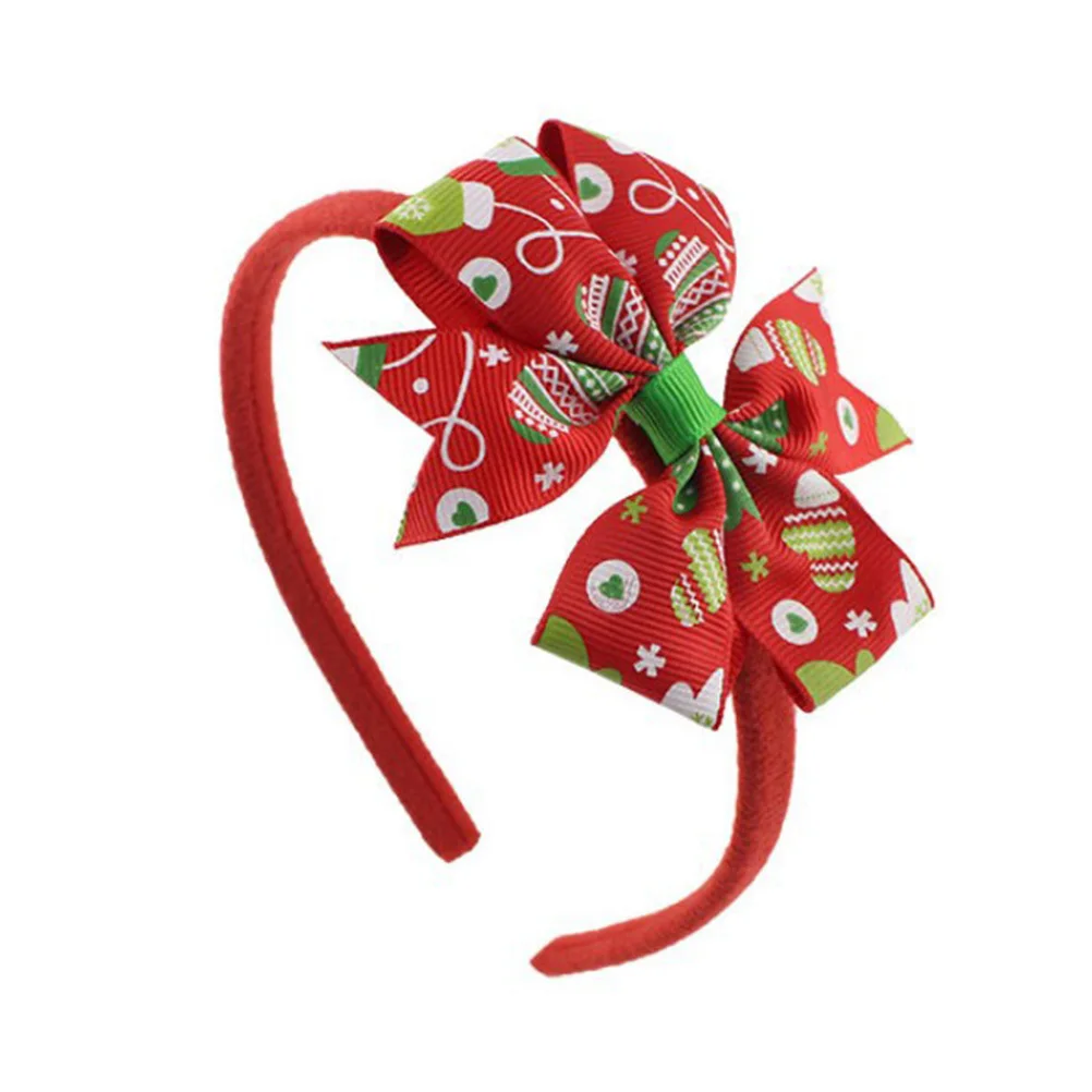 

4pcs Lightweight Xmas Hairband Comfortable Xmas Christmas Headbands Hair Christmas Hairband Accessories Party Gifts