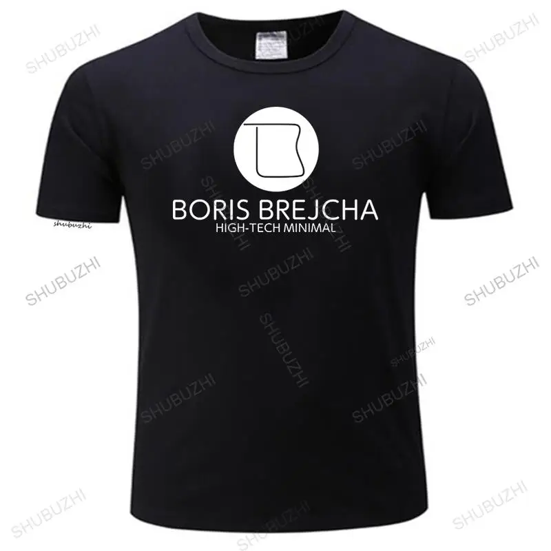 DJ BORIS BREJCHA T-SHIRT High-Tech Minimal Techno Music Unisex men Cartoon Unisex New Fashion cool tees top tee-shirt euro size