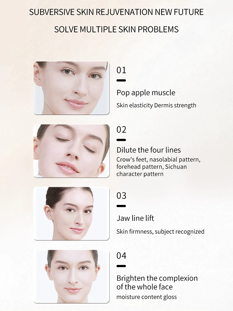 Hifu 超音波フェイスリフティングマッサージャーアイケア美容機器ホームスパしわ除去アンチエイジング肌引き締め