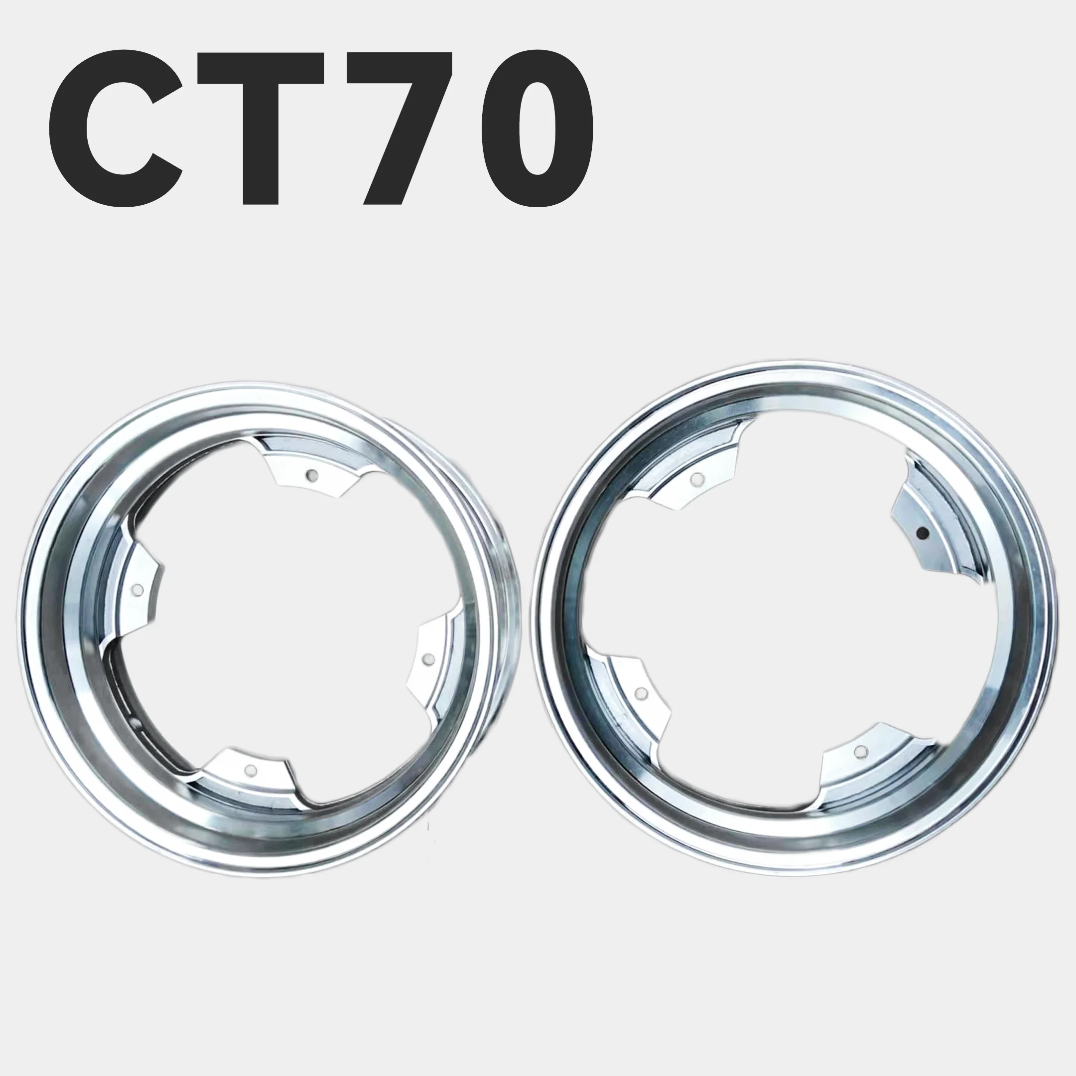 CT70 DAX Rims Kit 3.5-12inch A Pair of Aluminium Wheels Front And Rear Rims for CT70 1969-1970 - Image 3
