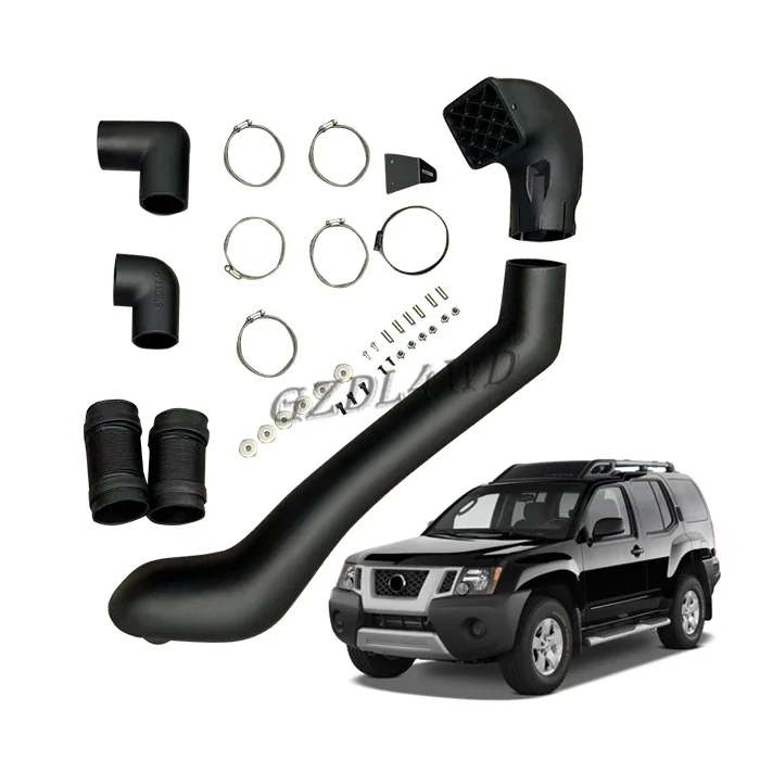 GZDL4WD 4X4 Offload Exterior Parts Car Air Intake Snorkel For Xterra N50 2005-2015 Raised Air Flow Intake System