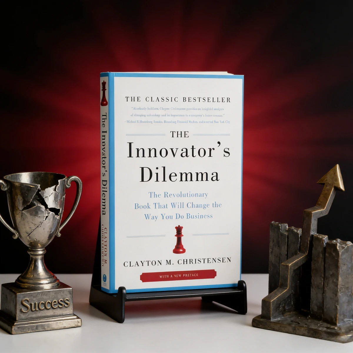 The Innovator's Dilemma Revolutionary Business Strategy Innovation Technology Management Leadership New Preface Business Growth