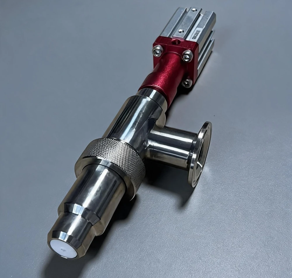 Pneumatic Anti Drip Filling Head 304SUS Stainless Steel Filling Machine Discharge Nozzle Spare Repair Part