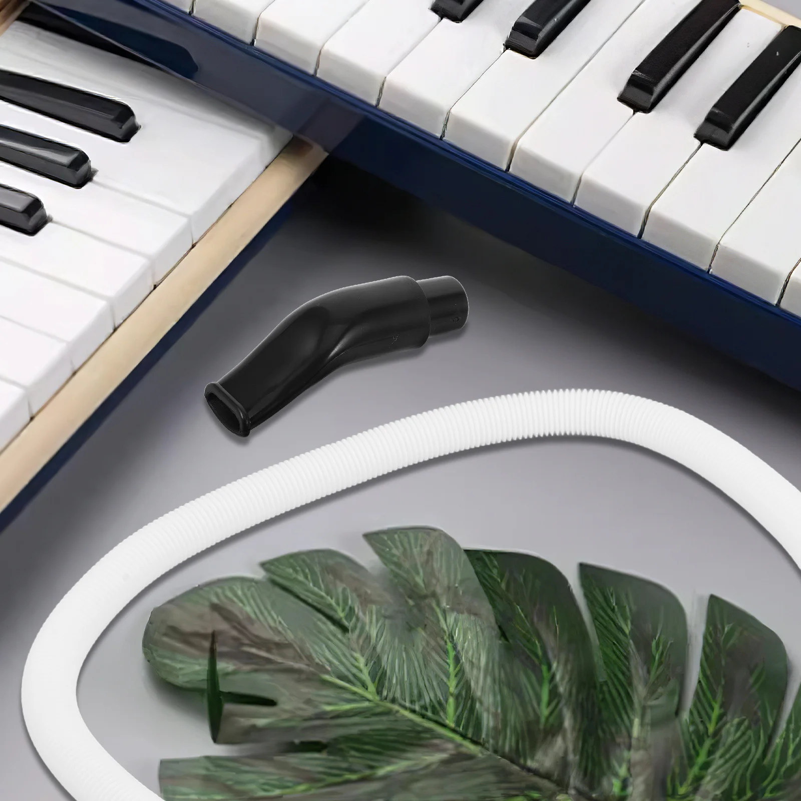 

1Set Durable Melodica Tube Mouthpiece Set Ideal for Elementary Students Compact Lightweight Design Pianica Accessory