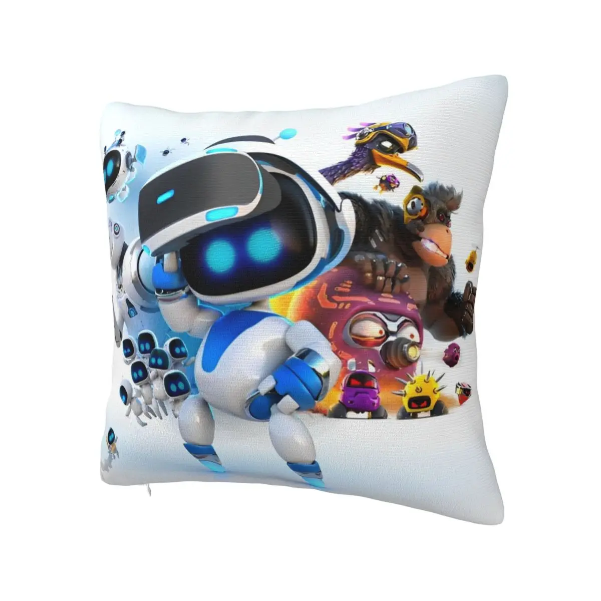 Game A-Astro-Bot Pillowcase Printed Polyester Cushion Cover Decoration Cartoon Robert Throw Pillow Case Cover Dropshipping 18