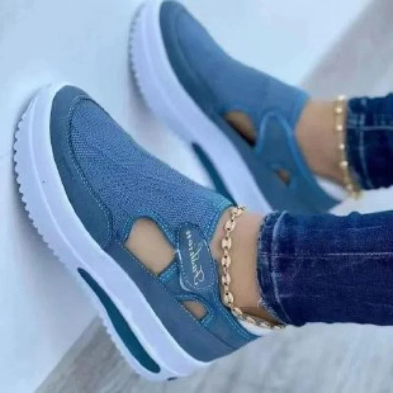 Red Sneakers Women Shoes Woman Tennis Canvas Shoe Female Casual Ladies Sport Shoes Platform Sneaker Hollow Out Shoes