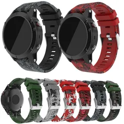 Wriststrap 22MM Silicone WatchBand For Garmin Fenix 8 47MM 7 6 6Pro Fenix 8 E 5 5 Plus 935 Strap Quick Release Bracelet Band