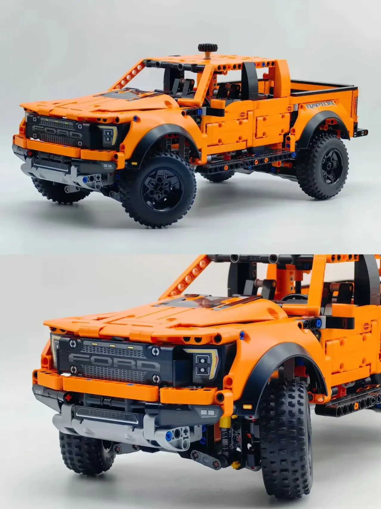 1379Pcs Technical 42126 Ford Raptors F-150 Pickup Truck Sports Car Building Blocks Racing Vehicle Model Bricks Toys for Kid Gift