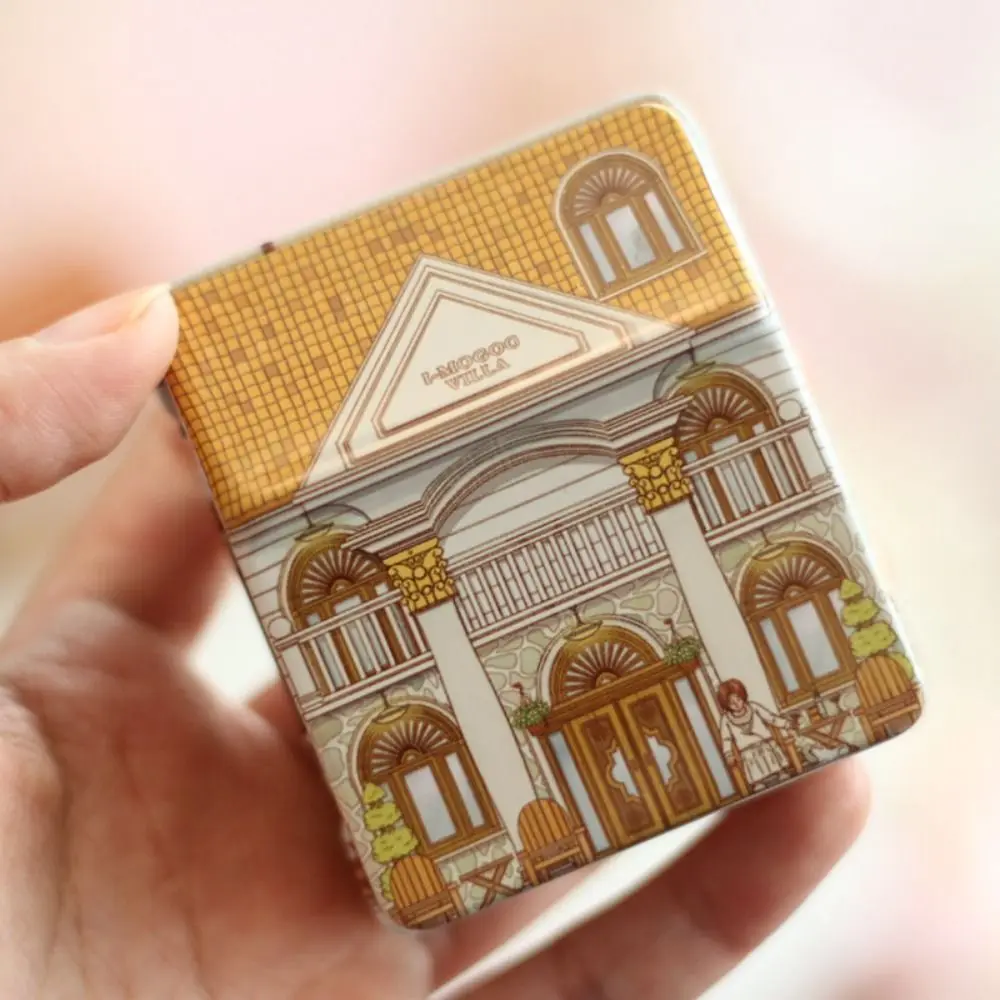 Versatile Metal Storage Box House-Shaped Mini Storage Organizer Vintage Gift Box Wedding