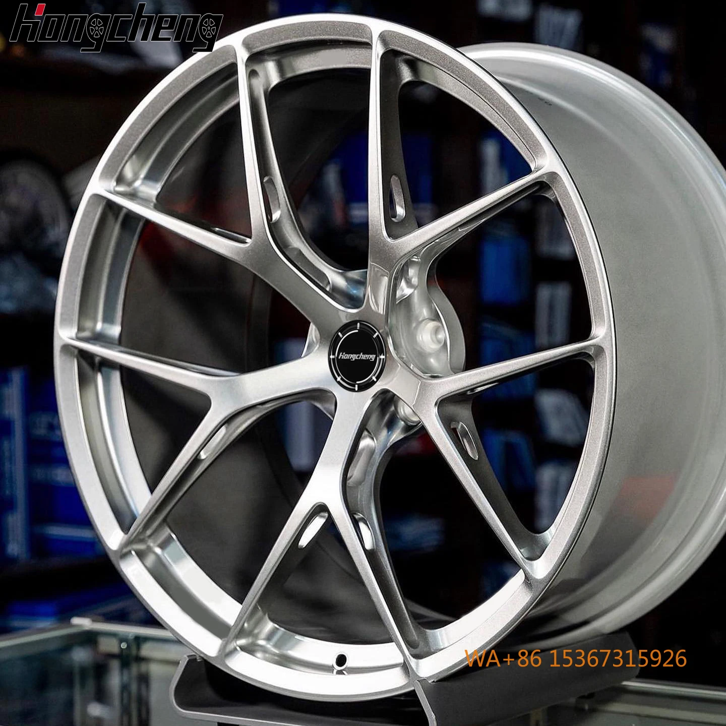 

18-22 Inch Custom Deep Concave Forged Wheels 5x112/5x114.3/5x120 Aluminium Alloy Diamond Black 6061-T6 Rims