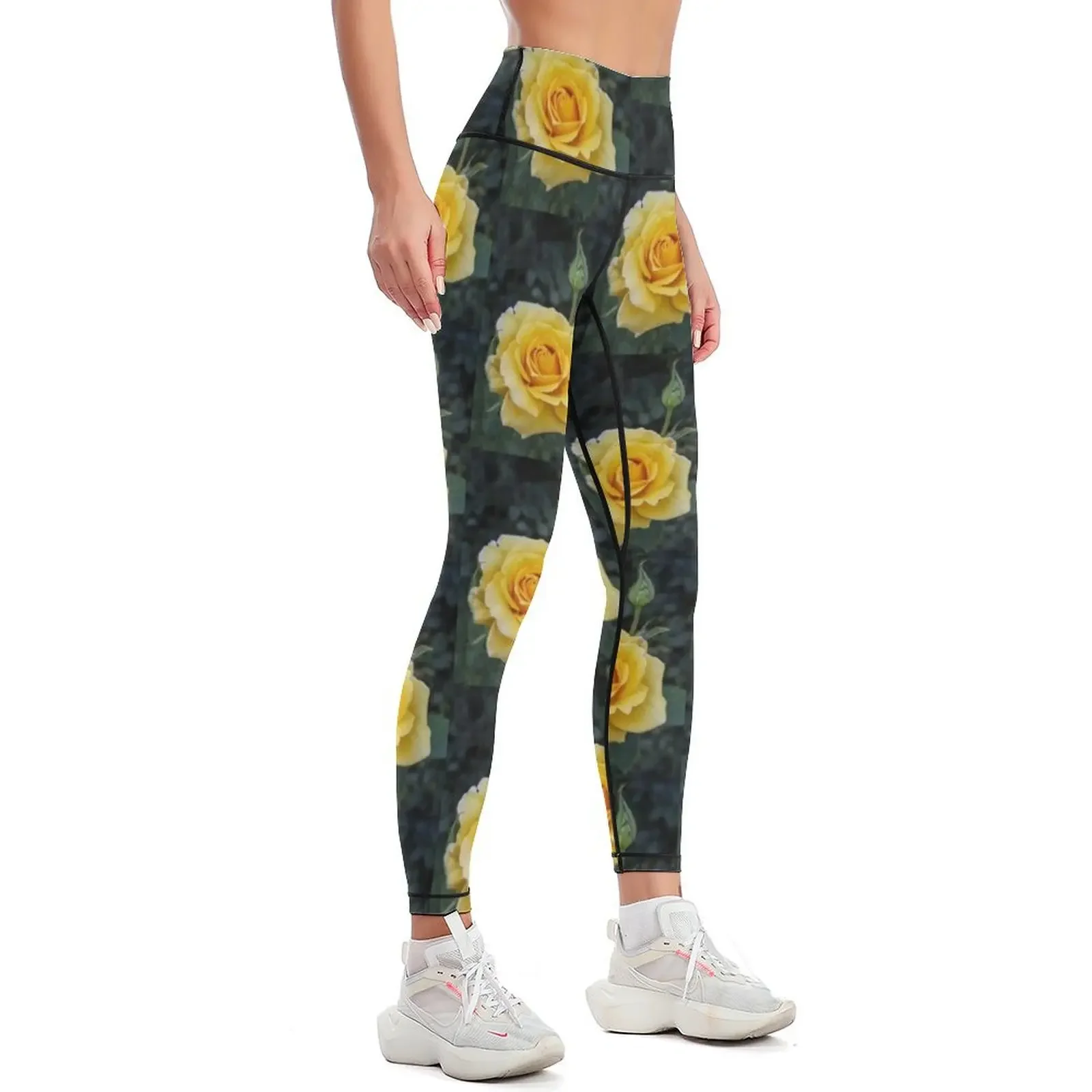 ?Yellow Rose of Texas? Leggings gym's clothing for physical workout shorts sports for push up Womens Leggings