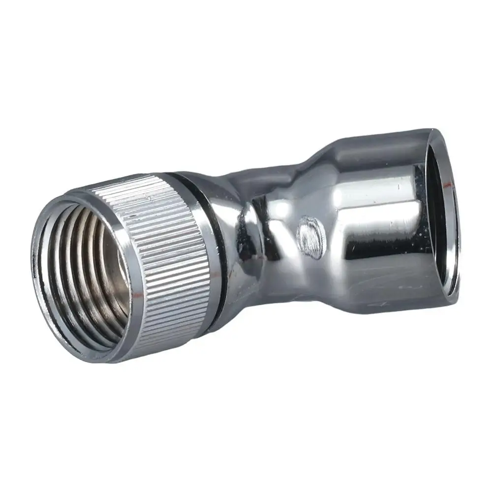 Connector 45°Angle Shower Arm Adapter Chrome Bathroom