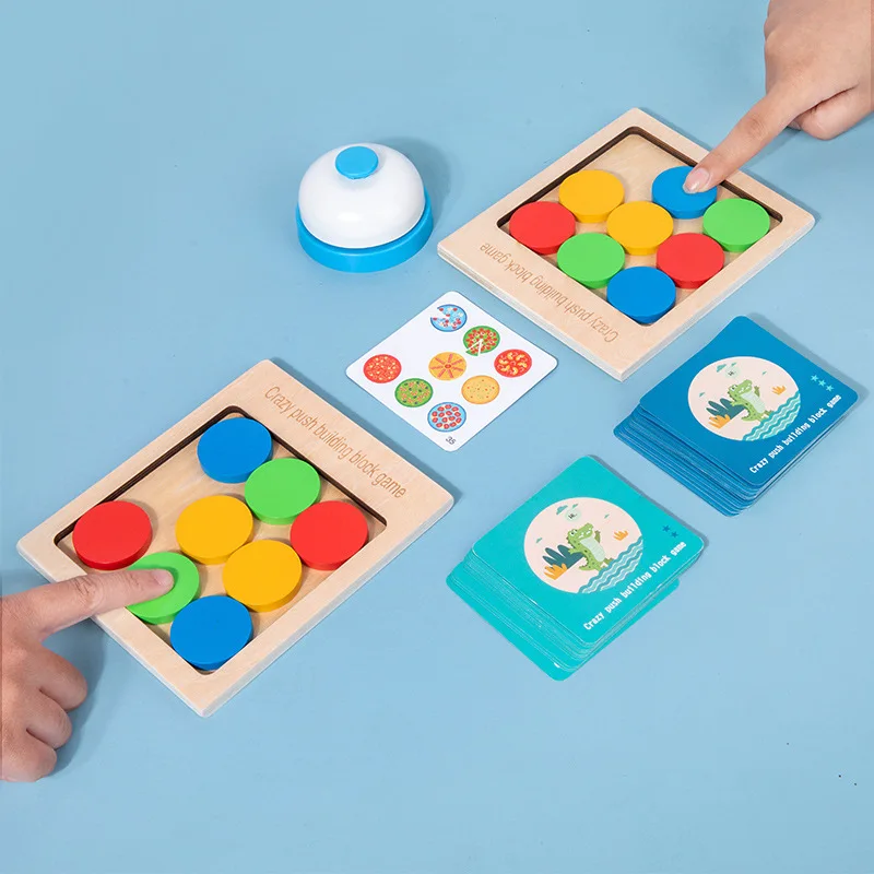 

Funny Competition Game Wooden Montessori Toys Kids Thinking Exercise Clever Board Table Games Education Learning Baby Toy