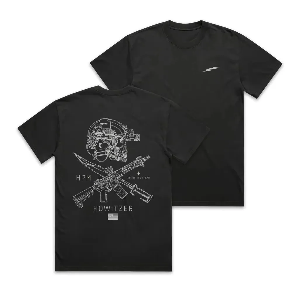 2026 New Tactical Family Matching Oversized Unisex T Shirt Tactical Skull Helmet Large Print Cotton Short Sleeve Streetwear Tee