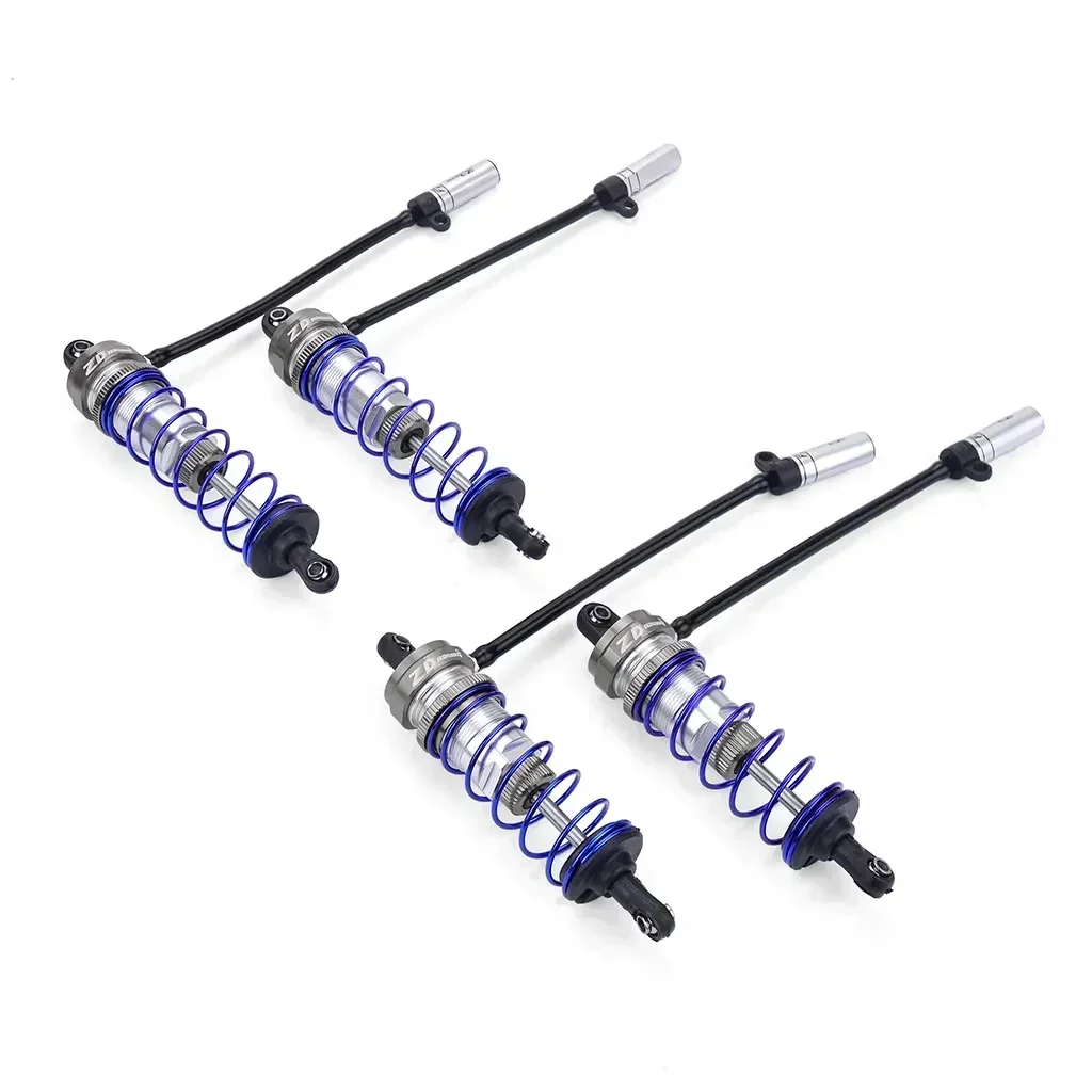 ZD Racing olie verstelbare schokdemper 92 mm voor- en 105 mm achterdempervering voor 1/10 RC auto-onderdelen vrachtwagen crawler axiale TRX4