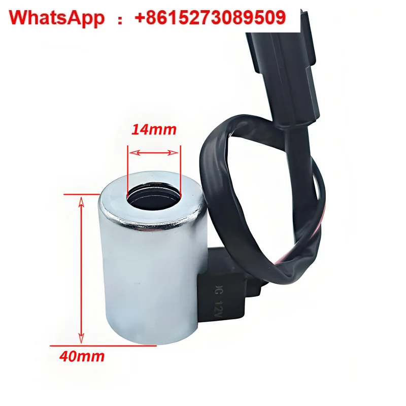 

Suitable for Excavator Accessories 151 155 161 165-3 Coil Spool Travel Fast Slow pilot Solenoid Valve Spare Parts