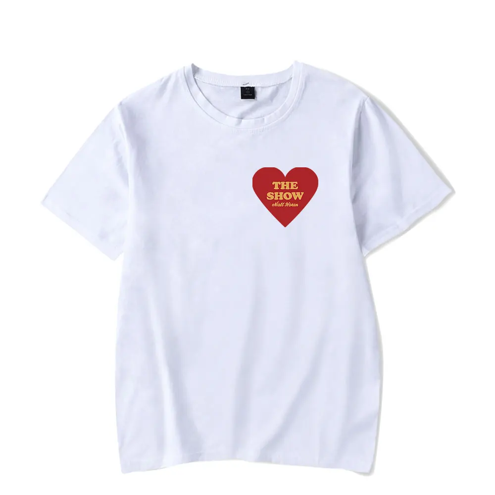 Niall Horan Hello Lovers The Show Heart Merch T-Shirt Men and Woman Short Sleeve Women Funny T Shirt Unisex Harajuku Tops