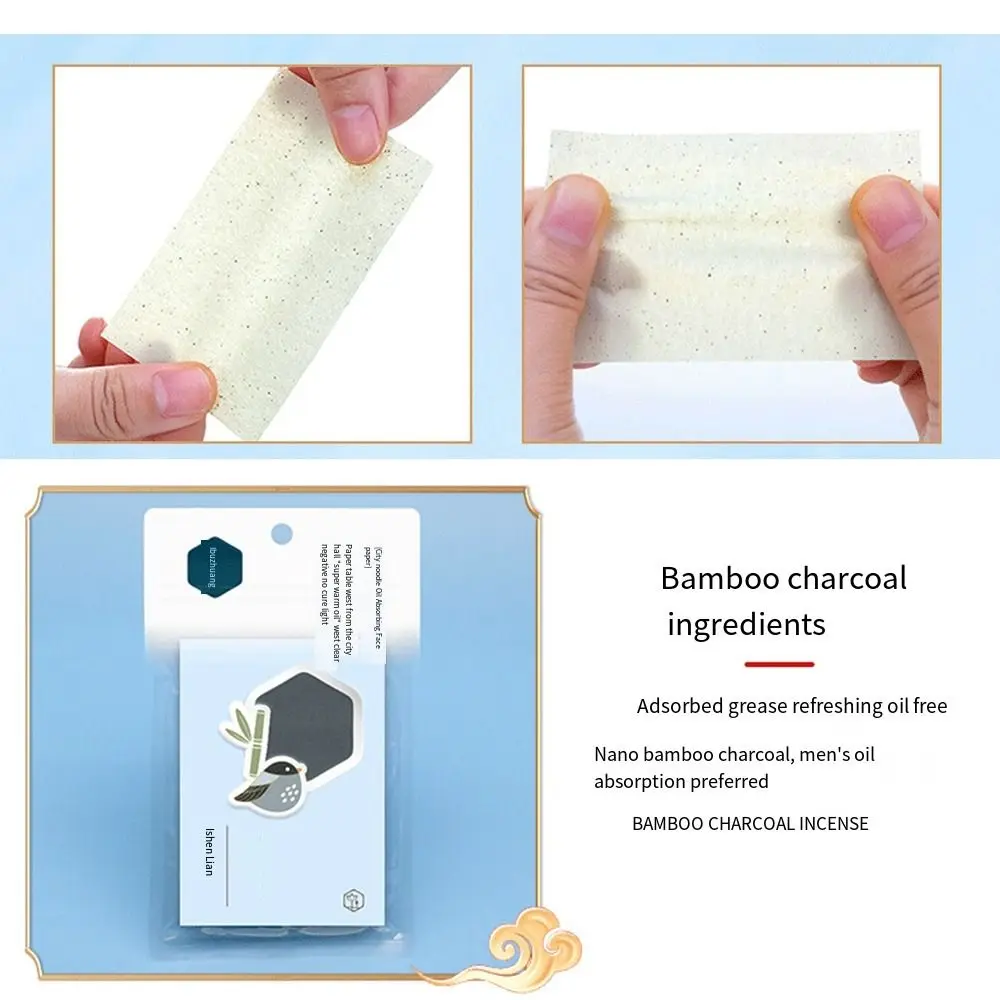 Tools Oil Removal Face Cleanser Wipes Facial Oil Absorbing Paper Face Oil Blotting Sheets Oil Control Film Oil Blotting Paper