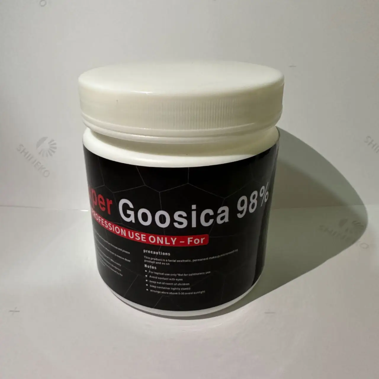 Crema para tatuajes Super Goosica, maquillaje permanente, microagujas, labios, cejas, auxiliar, eliminación de tatuajes, 98% g, nuevo, 500