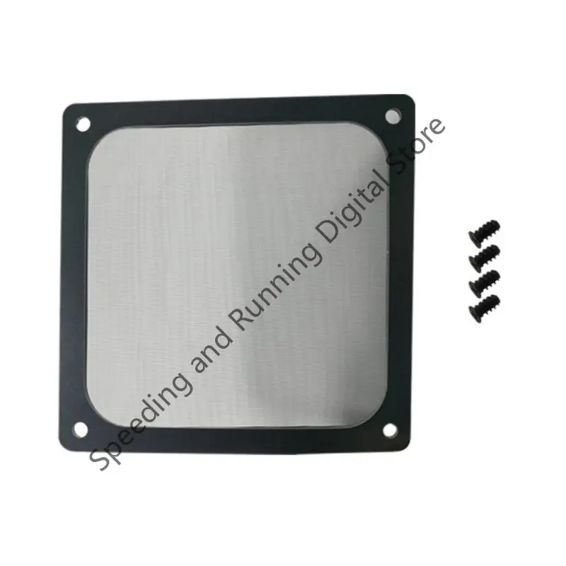 80mm 90mm 120mm 140mm PCシャーシ冷却ファン用ダストフィルター マグネット式防塵メッシュカバー コンピューターシャーシネットガード（穴付き）