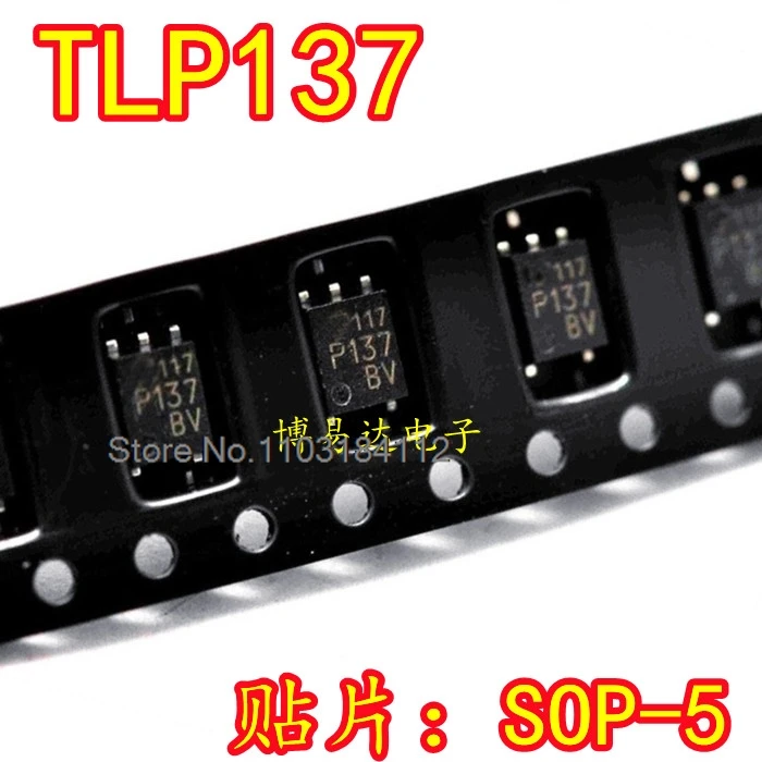 10PCS/LOT   TLP137 P137 TLP137BV SOP5