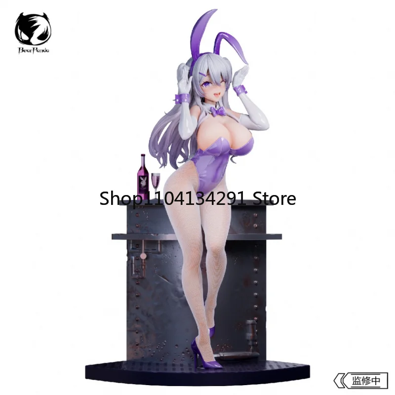 Origina Bearpanda Bunny Girl Asanagi Lin Xia Temperaturfarbe & 3D Crystal Eye & kreative Szenenmodelle Anime Spielzeug Geburtstagsgeschenke