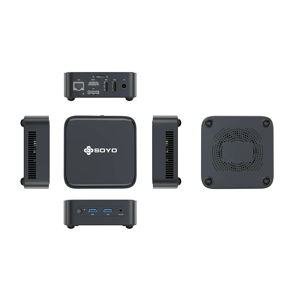 Mini PC M4PLUS2: 8/16 GB di RAM, 256/512 GBSSD, Intel Twin Lak N150, Windows 11Pro - Compatto e ideale per casa, lavoro e giochi