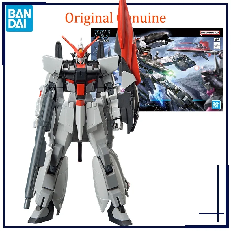 Original Genuine Bandai Anime GUNDAM MURASAME KAI HG 1/144 Assembly Model Toys Action Figure Gift Collectible Ornaments Kids Boy