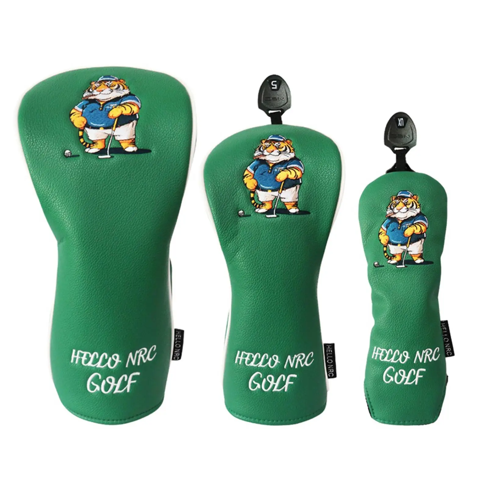 Golf Wood Head Cover Premium Golf Wood Headcover for Sports Men Women Adults