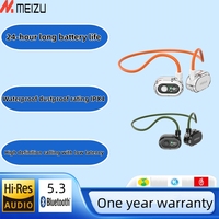 Original MEIZU mblue H02 Sport Wireless Earphone 55mAh V5.3 Bluetooth Earphones Hanging Style Headsets Wireless Earbuds